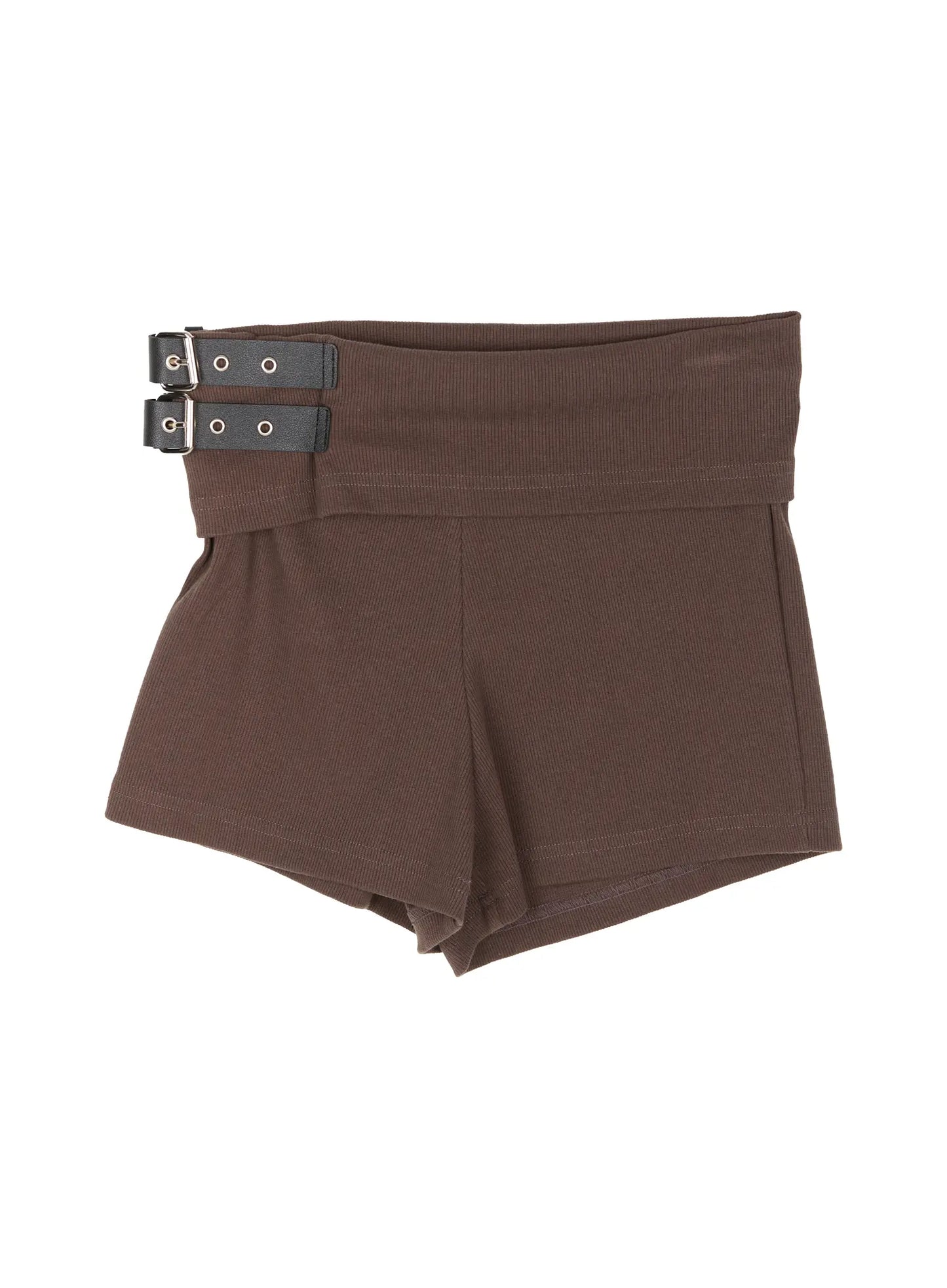 Buckle Detail Folding Shorts CU511