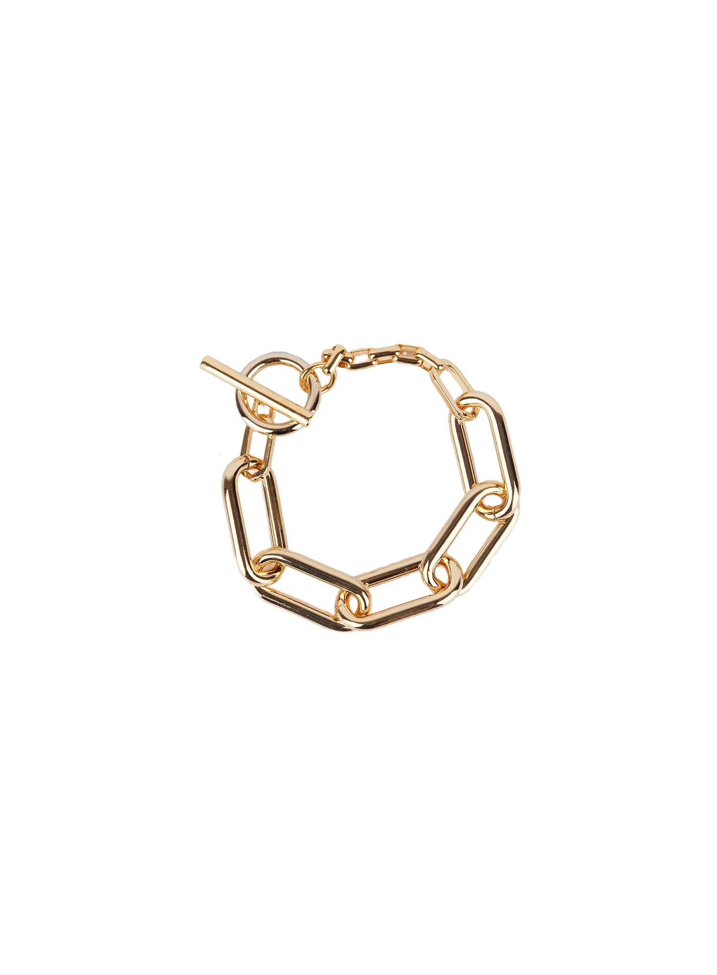 Chunky Oval Chain Bracelet F502