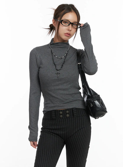 Basic Turtleneck Long Sleeve CJ513