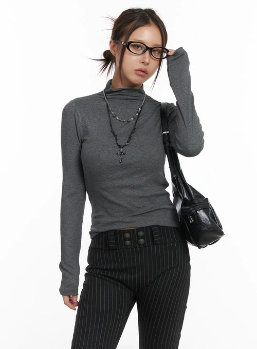 Basic Turtleneck Long Sleeve CJ513