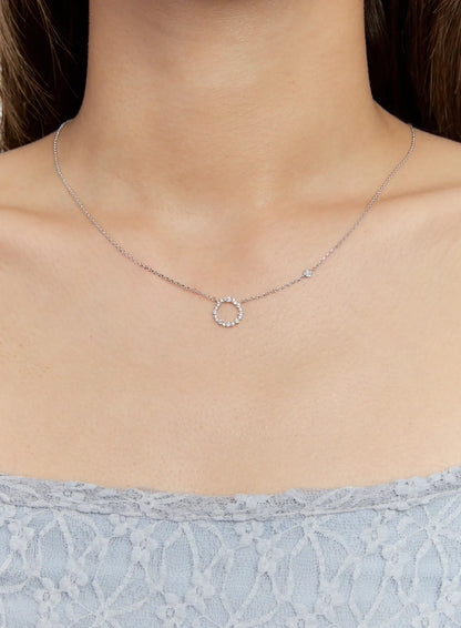 Arabesque Letter Necklace IS517