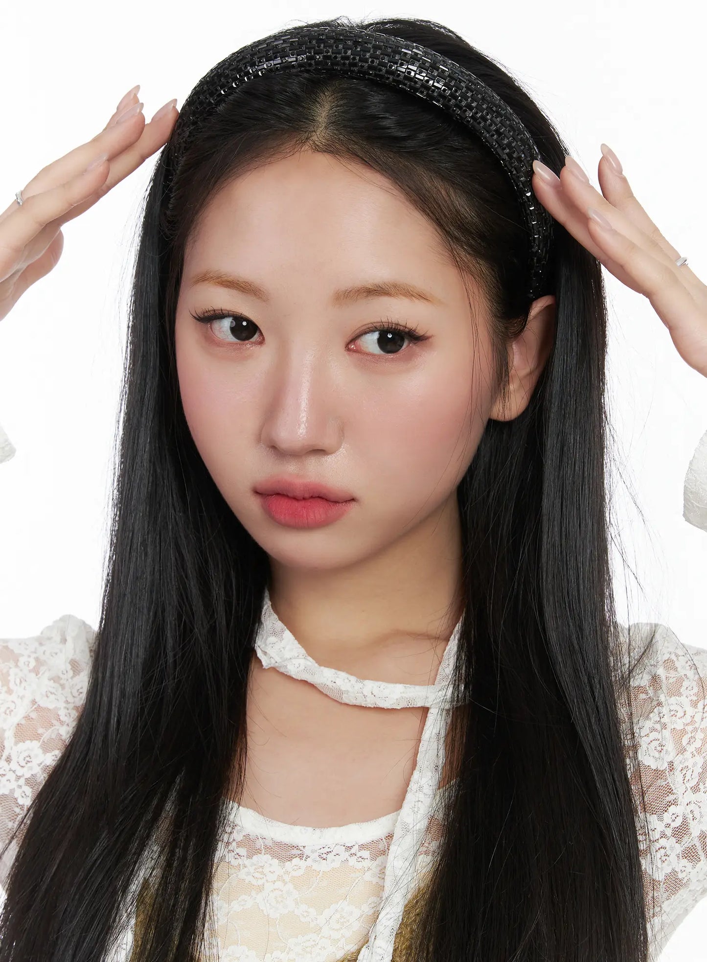 Black Cubic Headband CD514