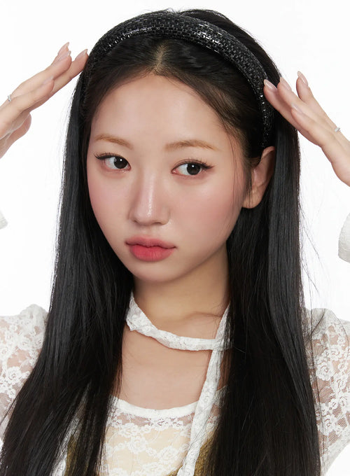 Black Cubic Headband CD514