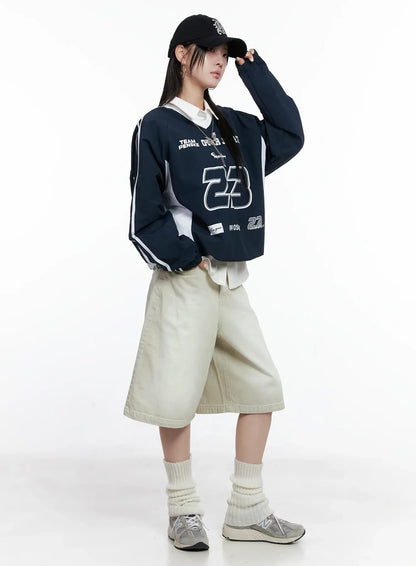 Casual Faded Jorts CS510