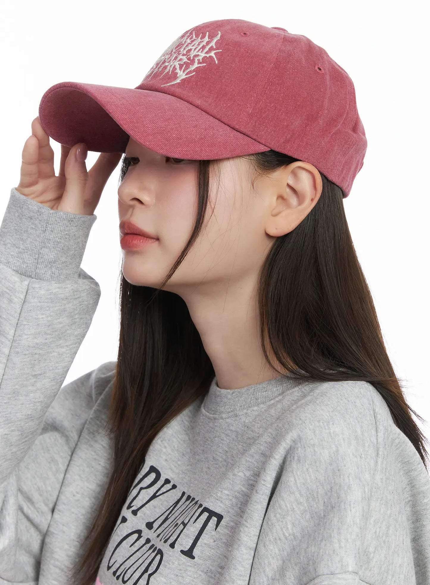 Casual Washed Logo Cap CJ512