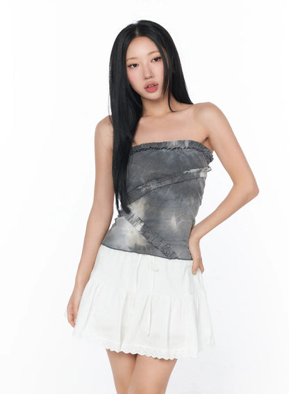 Boho Chic Strapless Top CY512