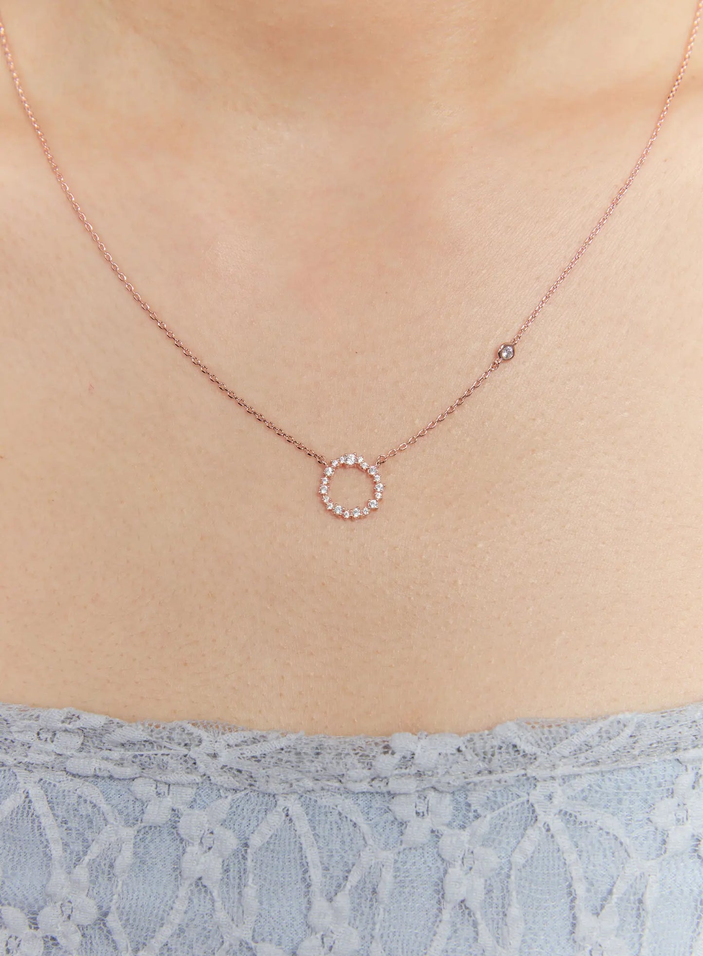 Arabesque Letter Necklace IS517