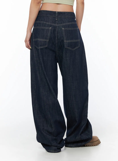 Bowie Summer Wide Leg Jeans CU502