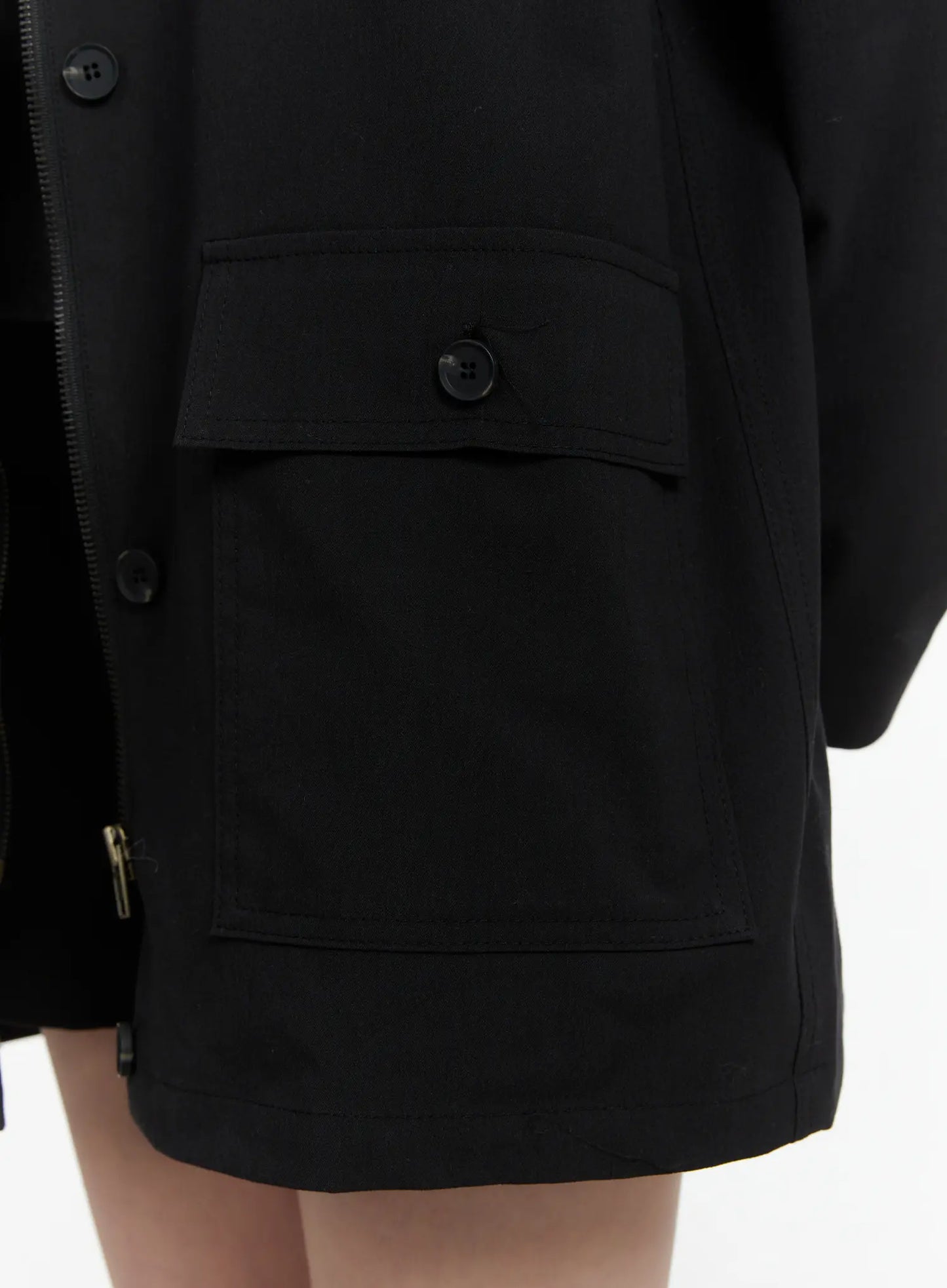 Chic Oversized Cotton Jacket F502
