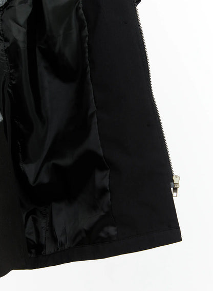Chic Oversized Cotton Jacket F502