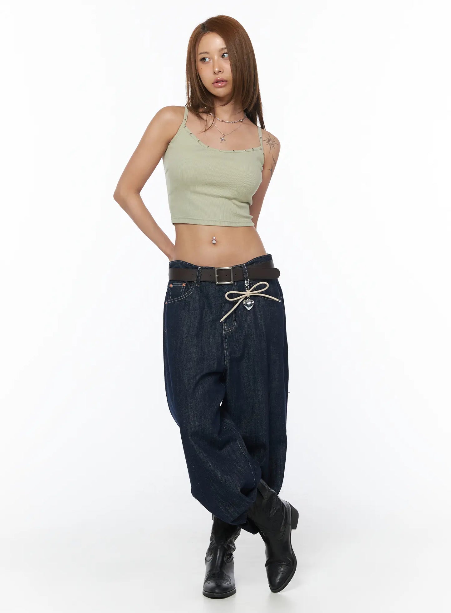 Bowie Summer Wide Leg Jeans CU502