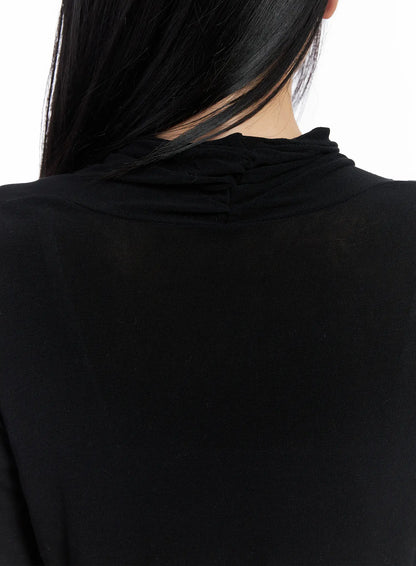 Casual V-Neck Long Sleeve Top CN528