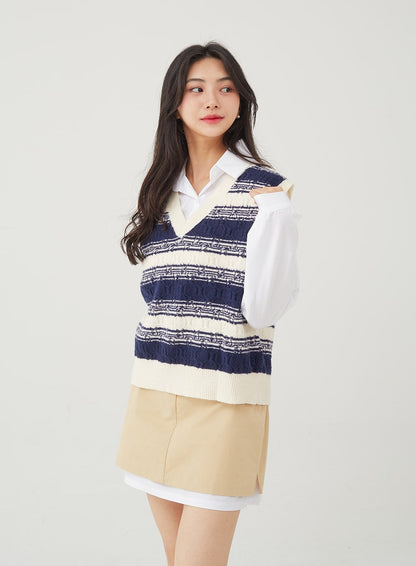 Basic Tone Down Color Crop Shirt BG23
