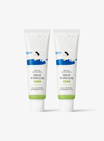 Birch Juice Mild-Up Sunscreen Duo Set (50ml*2ea)