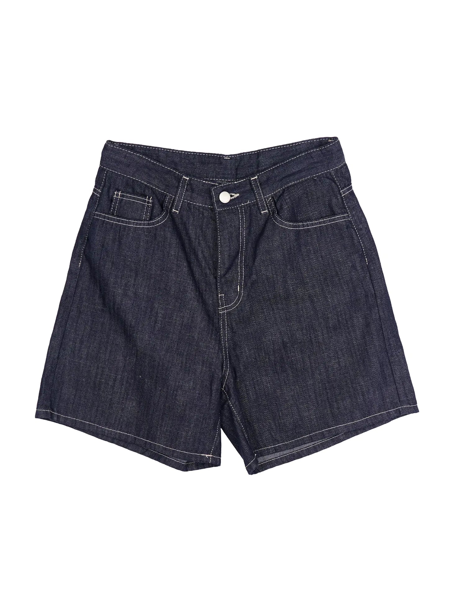 Classic High-Waist Denim Shorts IU505