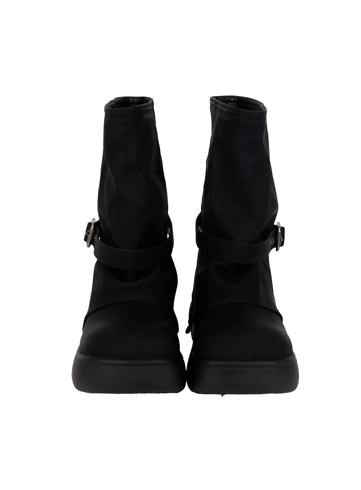Chunky Platform Mid-Calf Boots IM503