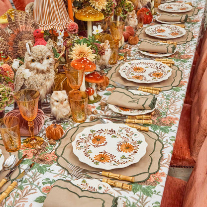 Sand & Green Elizabeth Napkins (Set of 4)