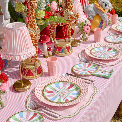 Pink Party Melamine Glasses (Set of 4)
