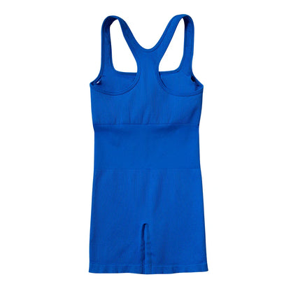 Seamless Bodysuiyts for Women  Contracted Tummy Control Rompers Sexy Sleeveless Backless  Yoga Sets Jumpsuits Women's Clothings