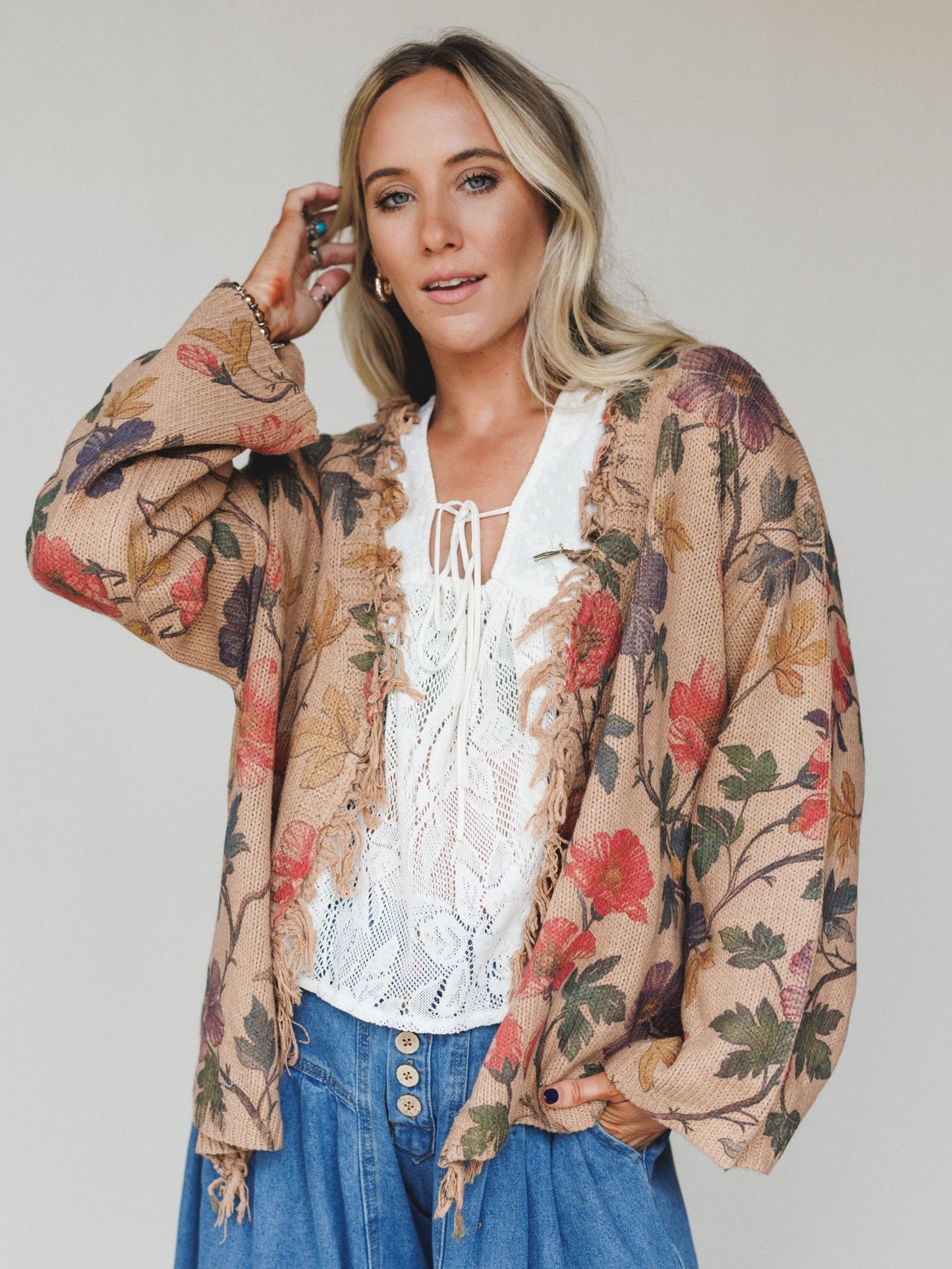 Desert Dust Sweater - Mocha - Pre Order