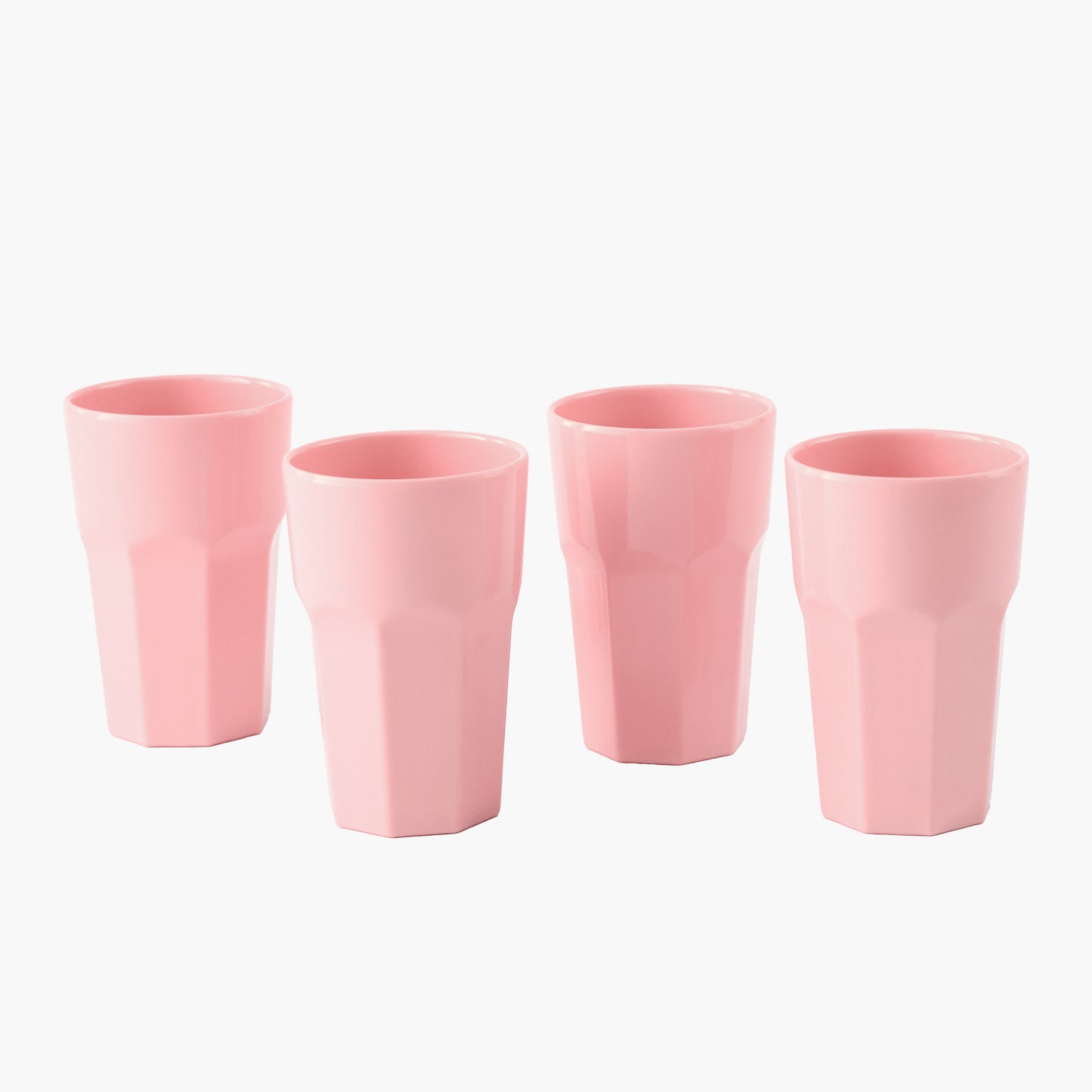 Pink Party Melamine Glasses (Set of 4)