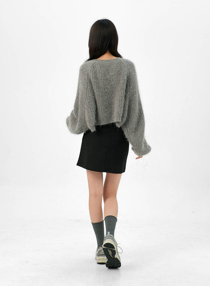 Basic Cotton Mini Skirt OG323