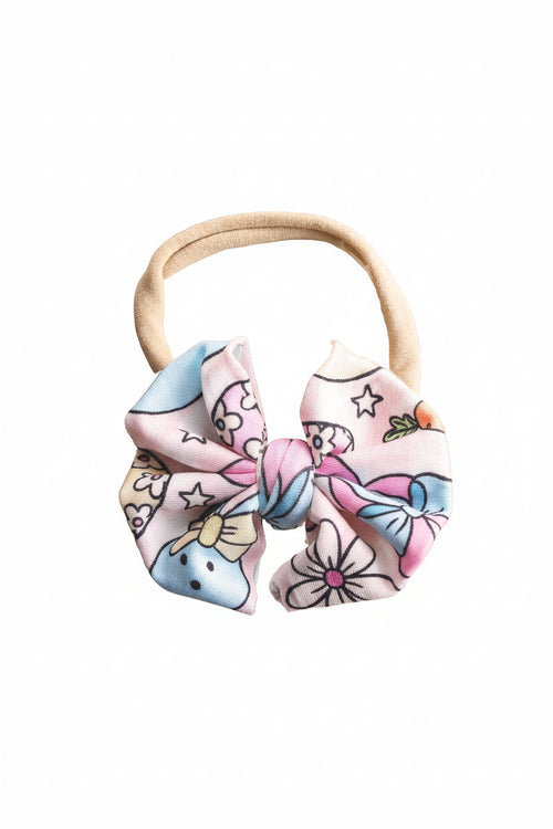 Cottontail Cuties Knit Bow Headband | Pink