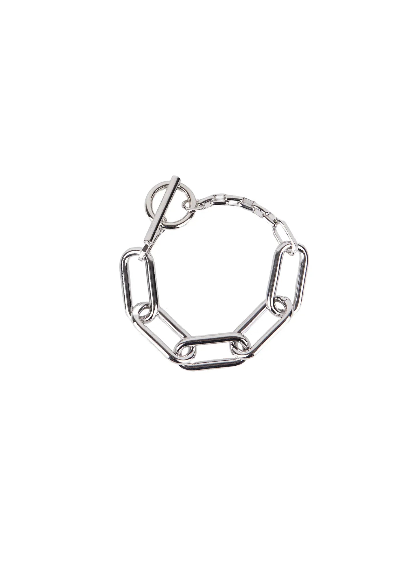Chunky Oval Chain Bracelet F502
