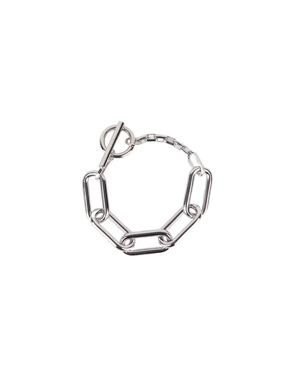 Chunky Oval Chain Bracelet F502