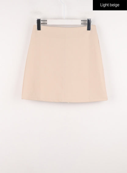 Basic Cotton Mini Skirt OG323