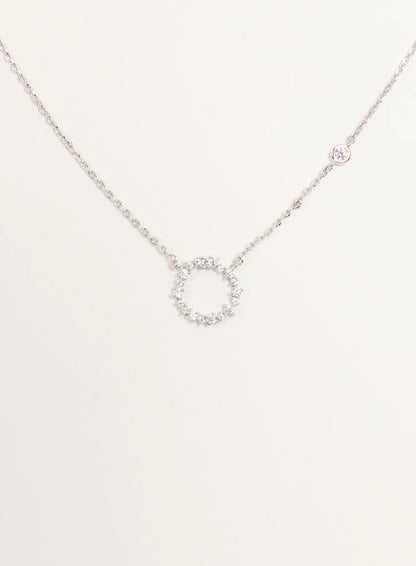 Arabesque Letter Necklace IS517