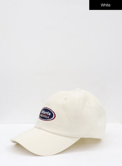 Atlanta Lettering Baseball Cap OG24