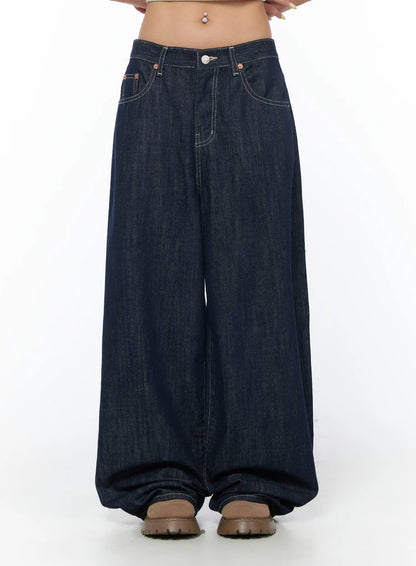 Bowie Summer Wide Leg Jeans CU502