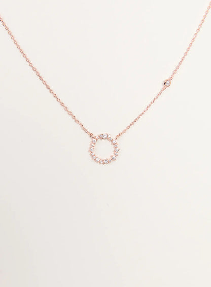 Arabesque Letter Necklace IS517