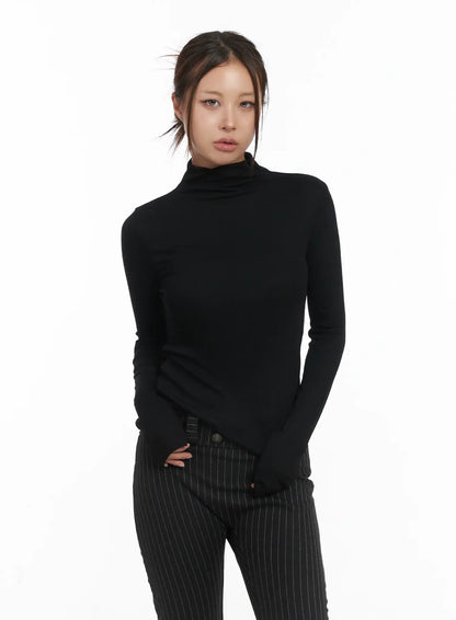 Basic Turtleneck Long Sleeve CJ513