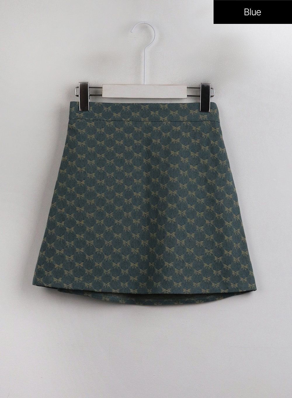 Balletcore Ribbon Graphic Mini Skirt OJ422