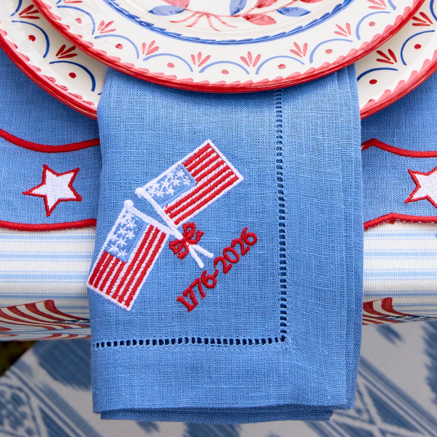Fourth of July Placemats & Napkins (Set of 4)