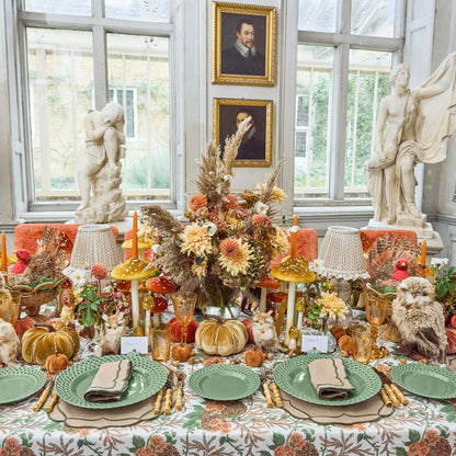 Sand & Green Elizabeth Napkins (Set of 4)