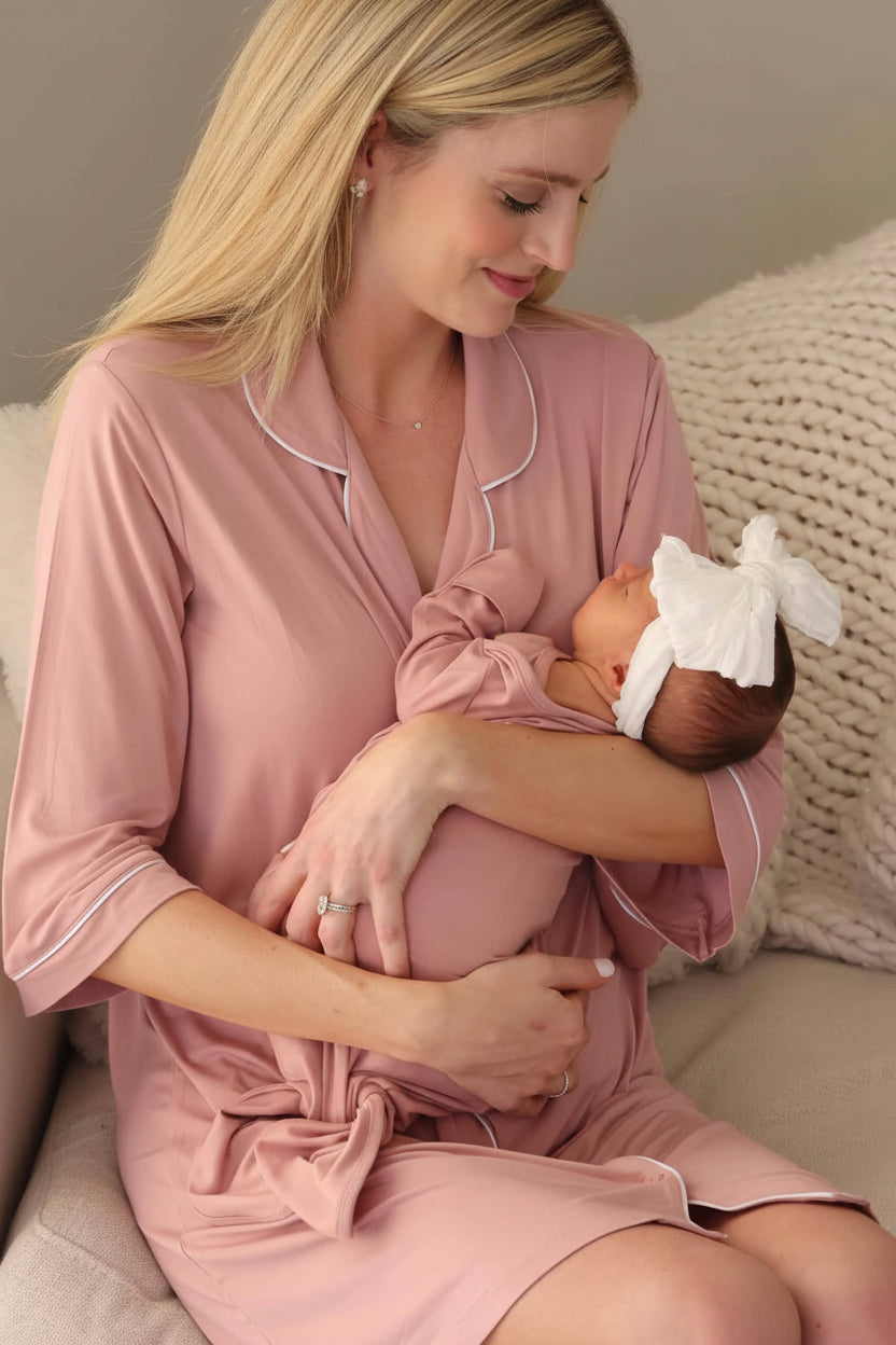 Labor & Delivery Nightgown | Mauve